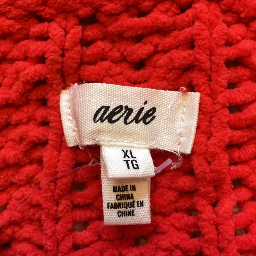 🐬Aerie Cable Car Quarter Zip Sweater - Picture 3 of 9